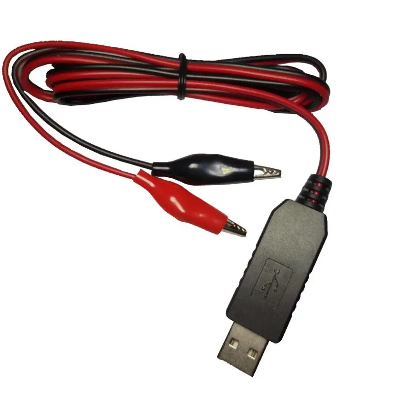 AA AAA Battery  USB 5V to 1.5V/3V/4.5V Step-down Cable for Clocks