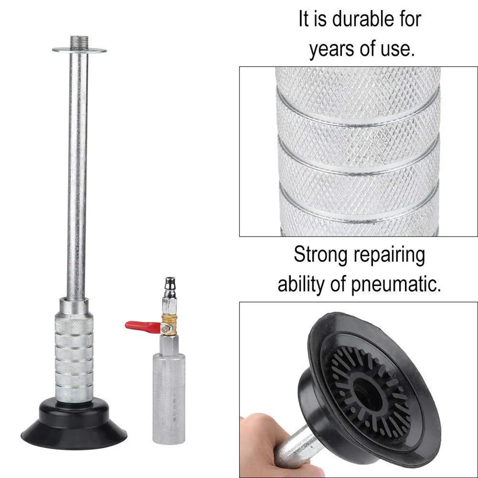 Air Pneumatic , 4.7inch Suction Cup Car Auto Tool for Vehicle Car Truck
