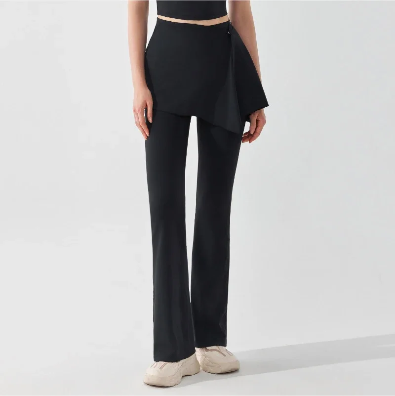 Women High Waist Yoga Pants Solid Color Buttery Soft Gym Flared Trousers Super Stretch Buttery Soft Workout Pants Sportswear