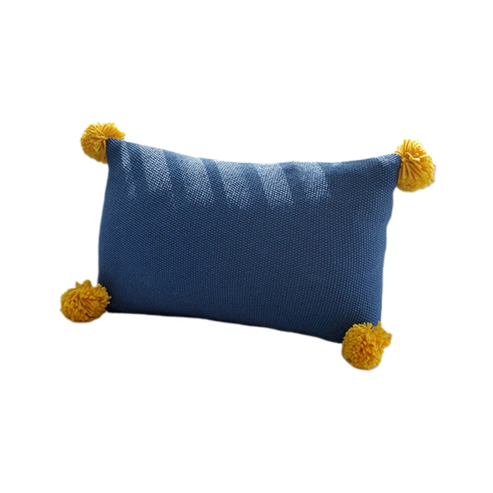 

Alipis 35x50cm Collision Pillow Sofa Bolster Washable Back Support Cushion for Home Office Car Decorative Throw Pillow