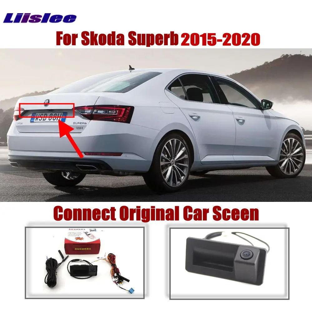 

Factory OEM Screen Vehicle Backup Cam For Skoda Superb B8 (3T/3V) 2015-2020 MIB/MQB/PQ System Car Reversing CAM Upgrade Kit