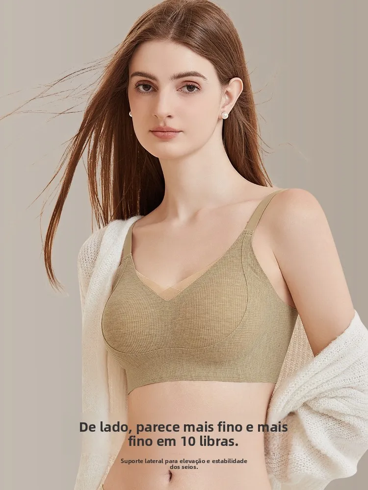 シームレスな女性用ブラジャー-リフティング＆シェイピング-2025-スタイル-下着が見えない-大きな胸が小さく見える-サイドの脂肪を減らす-たるみを解消する-弾性ストラップ