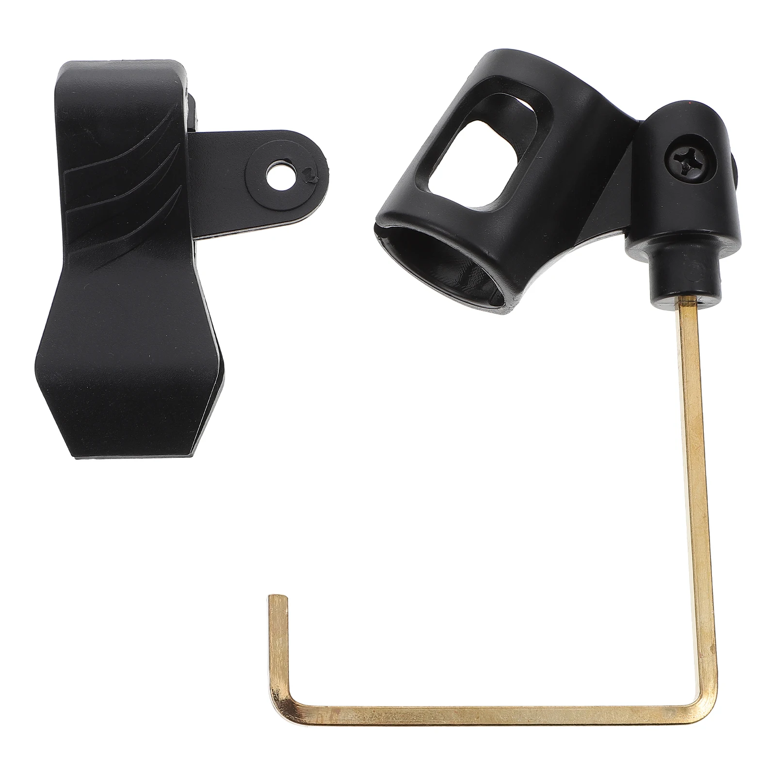 

1pc Microphone Clip For Saxophone Abs Mic Holder Durable Multicolor Compatible With Most Mics Music Industry Use Microphone