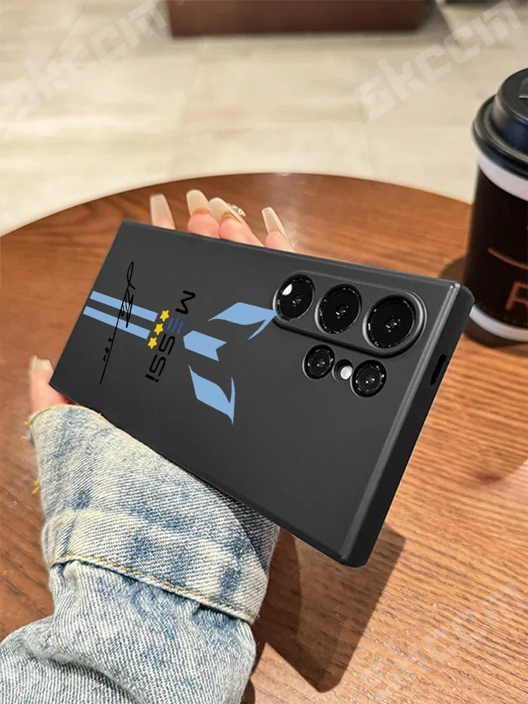 ميسي كرة القدم قضية الهاتف لسامسونج غالاكسي S23 الترا S24 زائد S22 S20 FE A15 A35 A50 A51 A54 A55 A71 A72 A73 غطاء