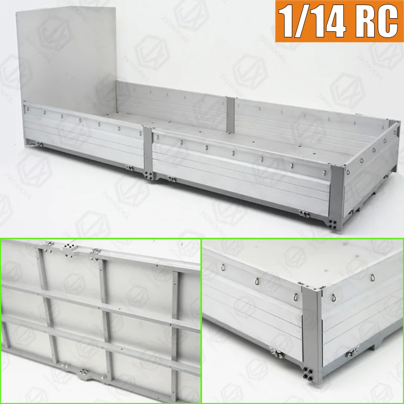 JXmodel Metal Simulation Fence Carriage KIT for 1/14 RC Truck JXmodel MAN F2000 Car