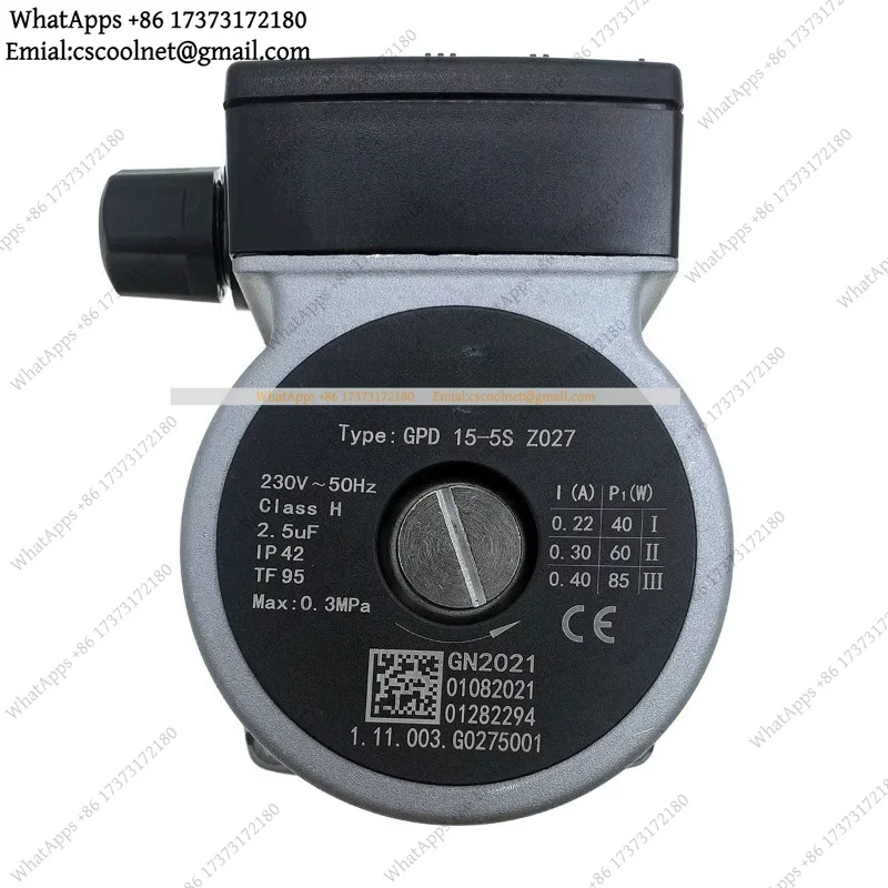 k06 GPD15-5S Z027 Gas Boiler Water Circulation Pump Motor Compatible with Protherm Oasis