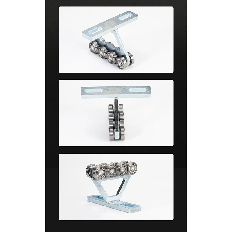 

【Today-Only!】2Pcs Hoist Trolley for PA200-1000 Electric Hoist, 8 Wheels Trolley Assembly for Unistrut 1-5/8Inch Strut Channels
