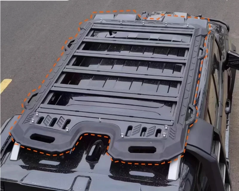 Auto Mecha Platform Fit for JETOUR Traveler T2 2023-2025 Modified Integrated Multi-function Luggage Rack Exterior Accessories