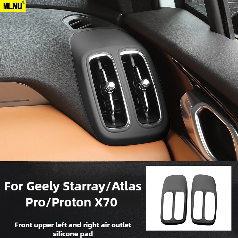 

Instrument Air Vent Cover For Geely Starray/Atlas Pro/Proton X70 Accessories 2024-2025,Eco-Silicone Waterproof Scratch-Resistant