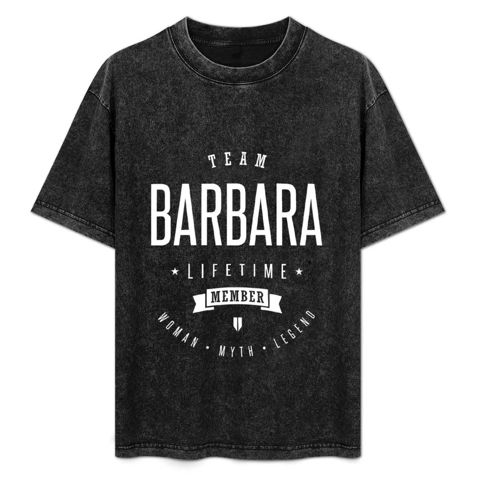 

Barbara T-Shirt korean fashion Aesthetic clothing workout shirts for men