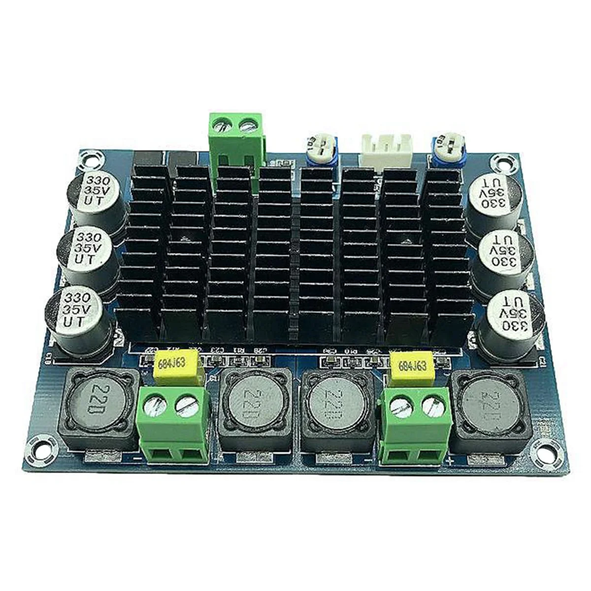 Chassis Built-In Digital Amplifier Board Dual-Channel TDA7498 High-Power High-Definition Rear Amplifier Board