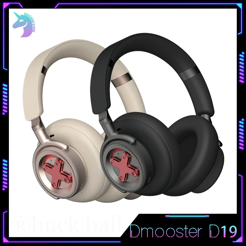 

Беспроводные Bluetooth-наушники Dmooster D19, игровая гарнитура с активным шумоподавлением и сверхдлинным диапазоном, игровые наушники