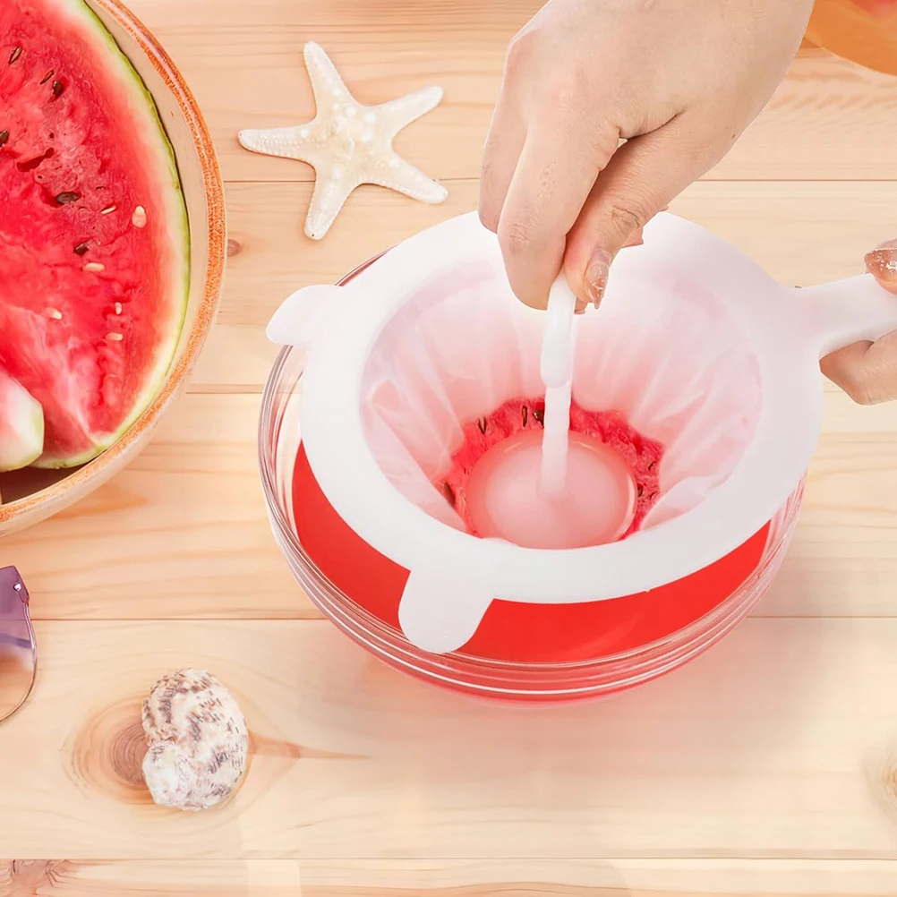 

1Set Mesh Filter Kitchen Strainer Fine Mesh Juice Soy Milk Sieve Reusable Tool Plastic Sieve Fruits Juice Strainer