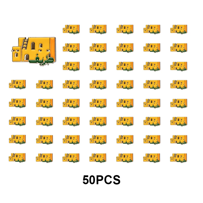1-5-10-50-100 قطعة المملكة العربية السعودية شارة بروش دبابيس التلبيب الأصلي العلم التلبيب دبابيس علم الدولة شارة