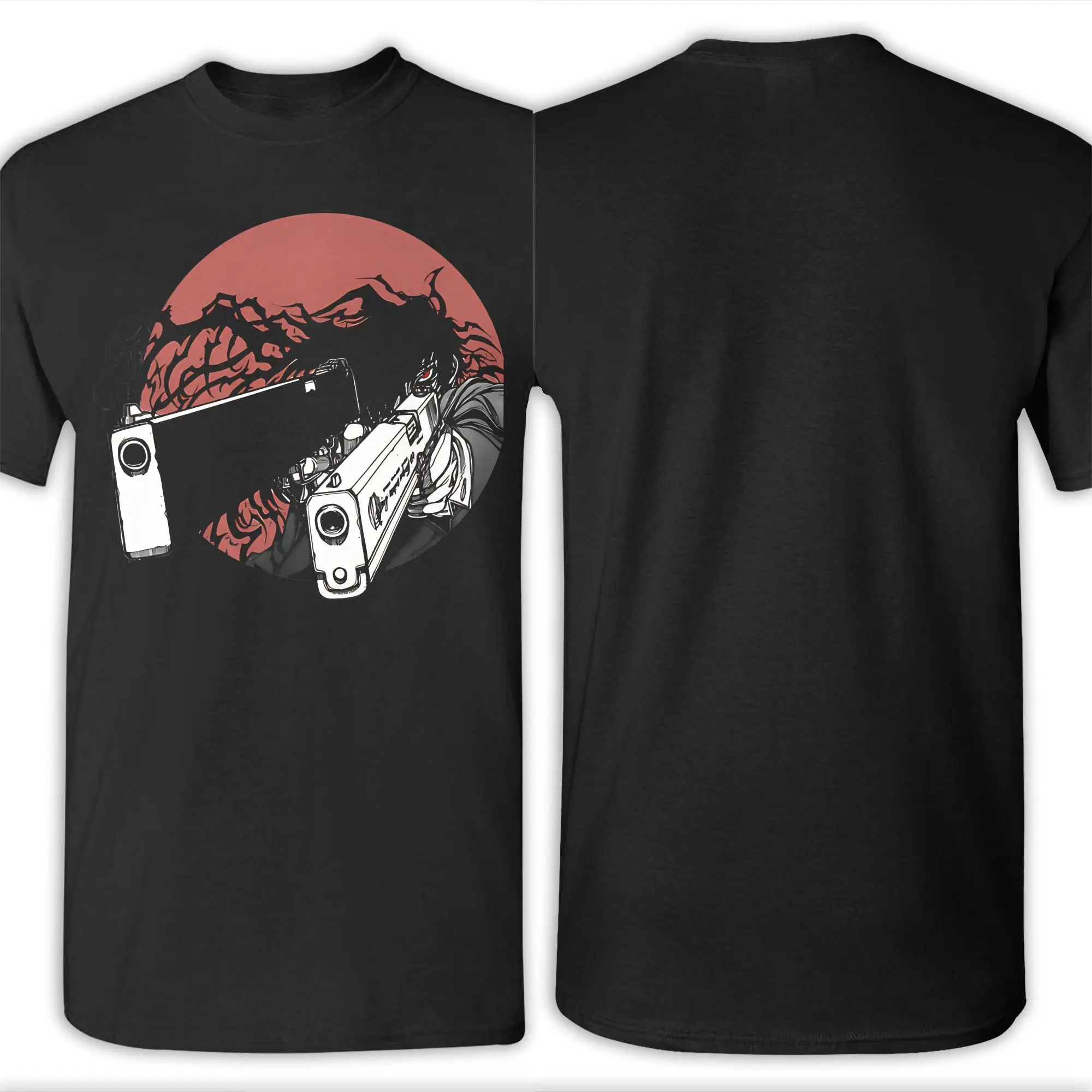 Hellsing Gothic Blood Classic Funny Graphic 100% Cotton T-Shirt Tees Tops For Men view 6