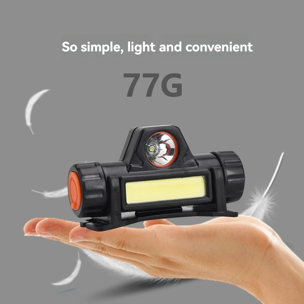 

Bright Outdoor Flashlight, Searchlight, Camping and Mountaineering Multifunctional Lamp，Usb Charging Headlights