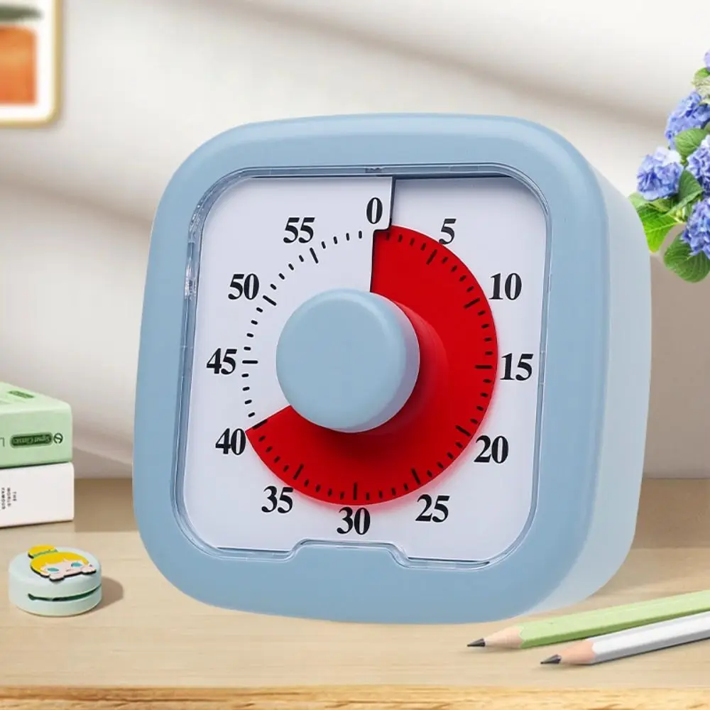 Minuterie Visuelle Silays euse avec Support, Chronomètre, Alarme, Compte à Rebours, Gestion du Temps Fort, Cuisine, Cuisson, Nik