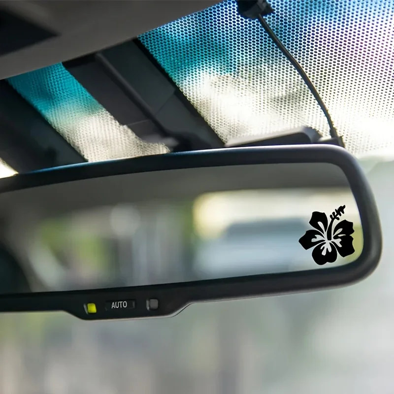 

4PCS/SET "Trendy Floral Mirror Sticker, Great for Adding a Charming Vibe to Phone Cases, Tablet Enclosures, and Guitar Bodies"