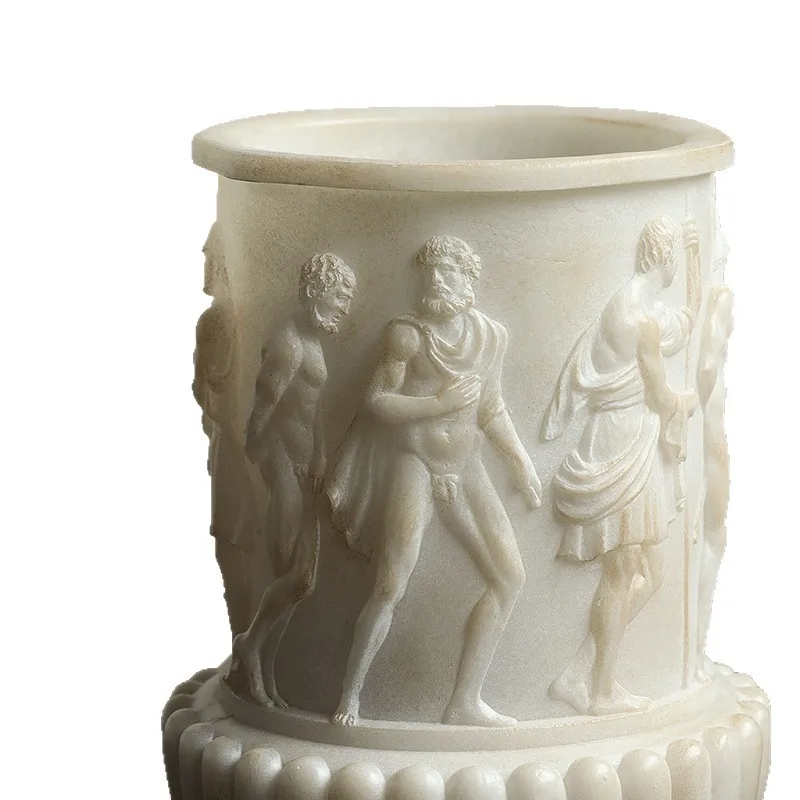 Ancient Roman retro vase high-end medieval ornament