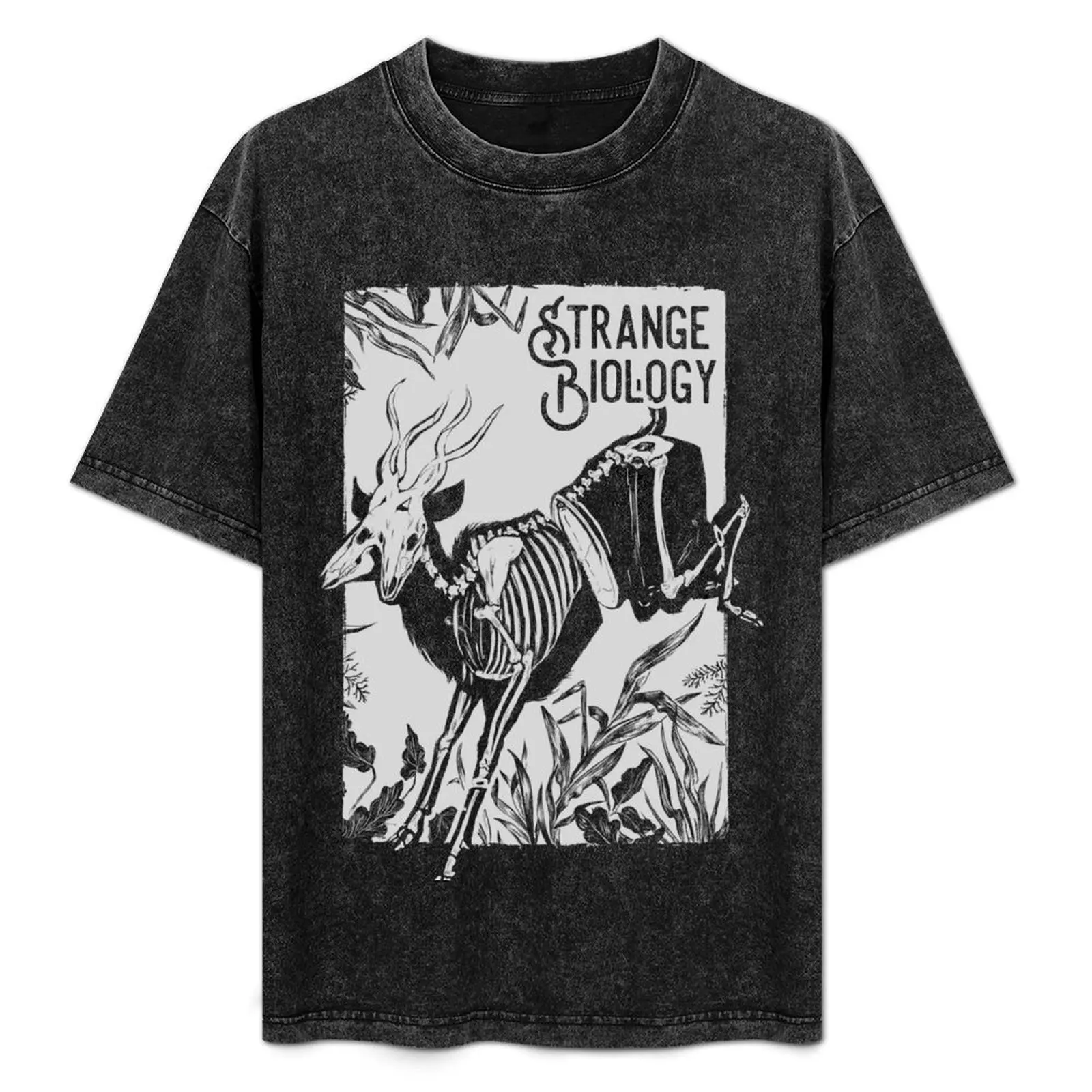 

Strange Biology Antelope Skeleton - Offwhite T-Shirt Summer Holiday T-Shirt