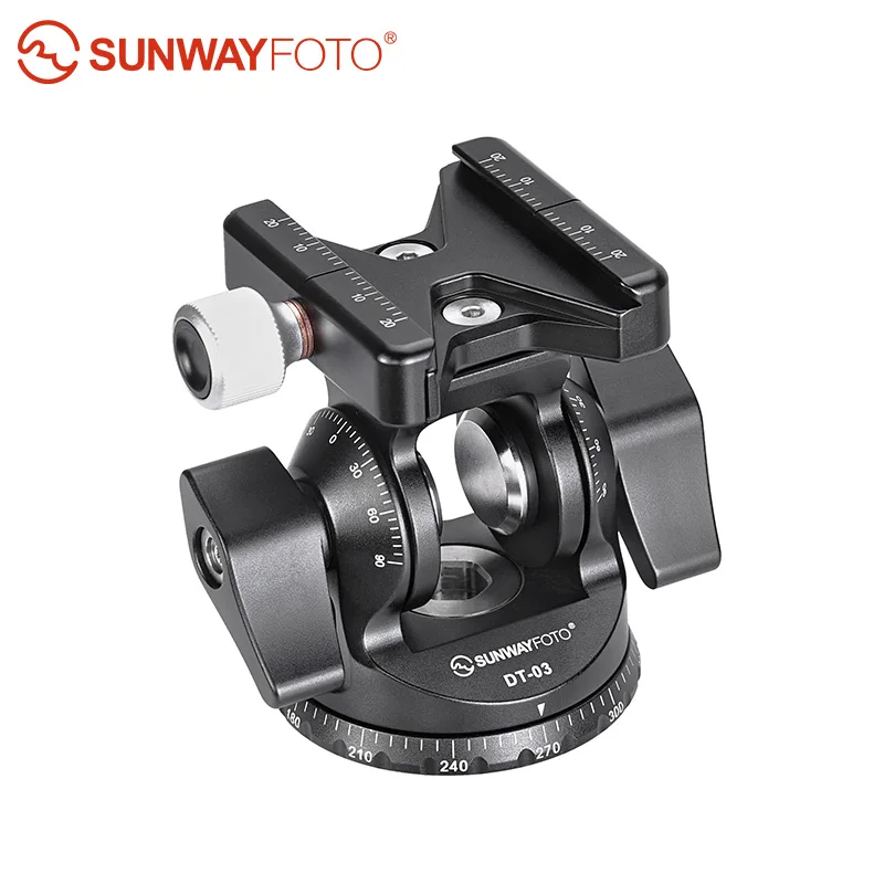 SUNWAYFOTO DT-03S Tilt Head for Monopod and Tripod 33lbs(30KG) Load Capacity