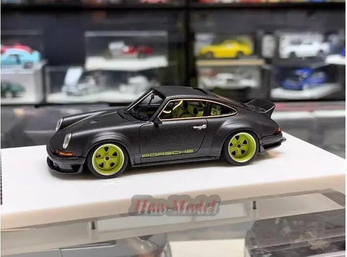 Make Up 1:43 For Porsche Singer 911 DLS Resin Car Model Metal Diecast Simulation Boys Birthday Gifts Hobby Display Collection