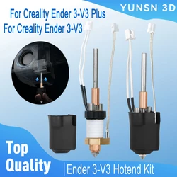 Kit de cabezal de calentamiento de cerámica de impresión de alto flujo, Kit de boquilla de intercambio rápido para impresora 3D Ender 3-V3 Plus, Ender 3-V3 Hotend