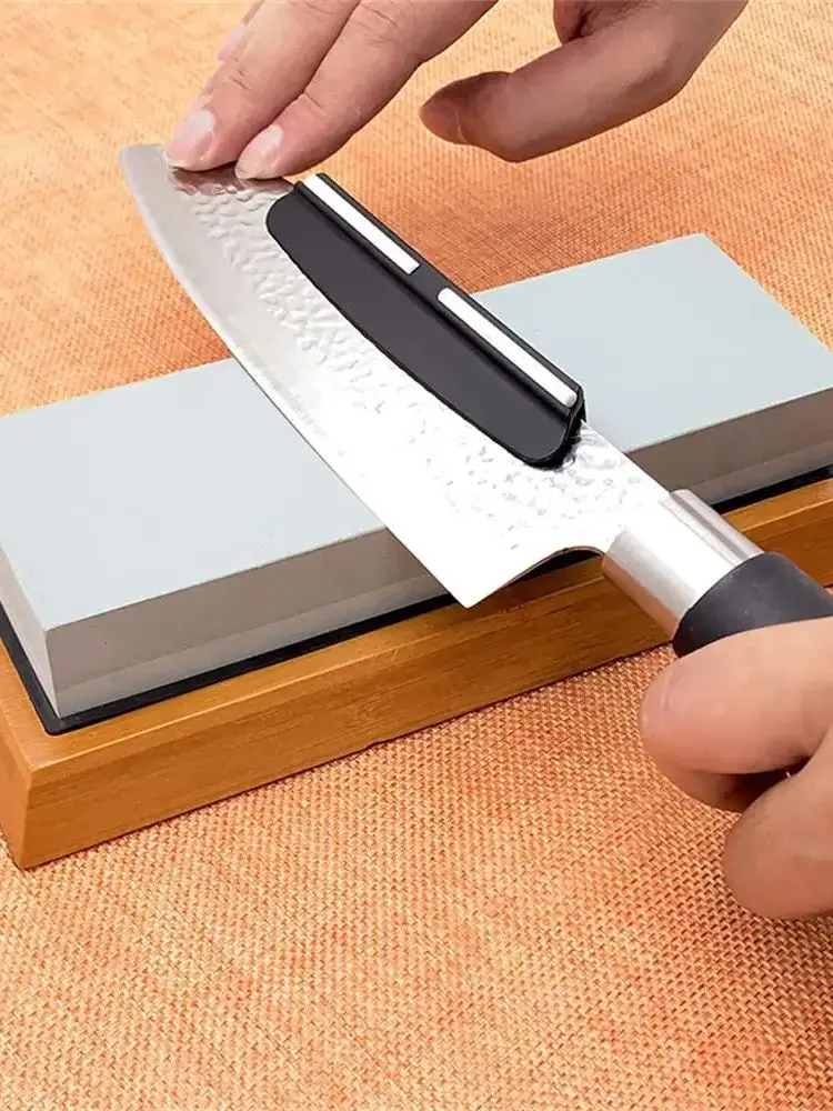 Professionele Plastic Hoekgeleider Slijpsteen Keukenmessenslijper Mes Gereedschap Scherper Mes Scherpe Diamant Accessoires - afbeelding 2
