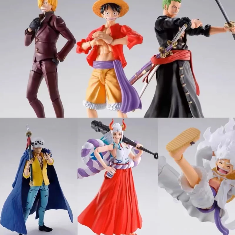 

New 100% Original Bandai Sh Figuarts Shf One Piece Sanji The Raid On Onigashima In Stock Anime Action Figures Model Toys Gift