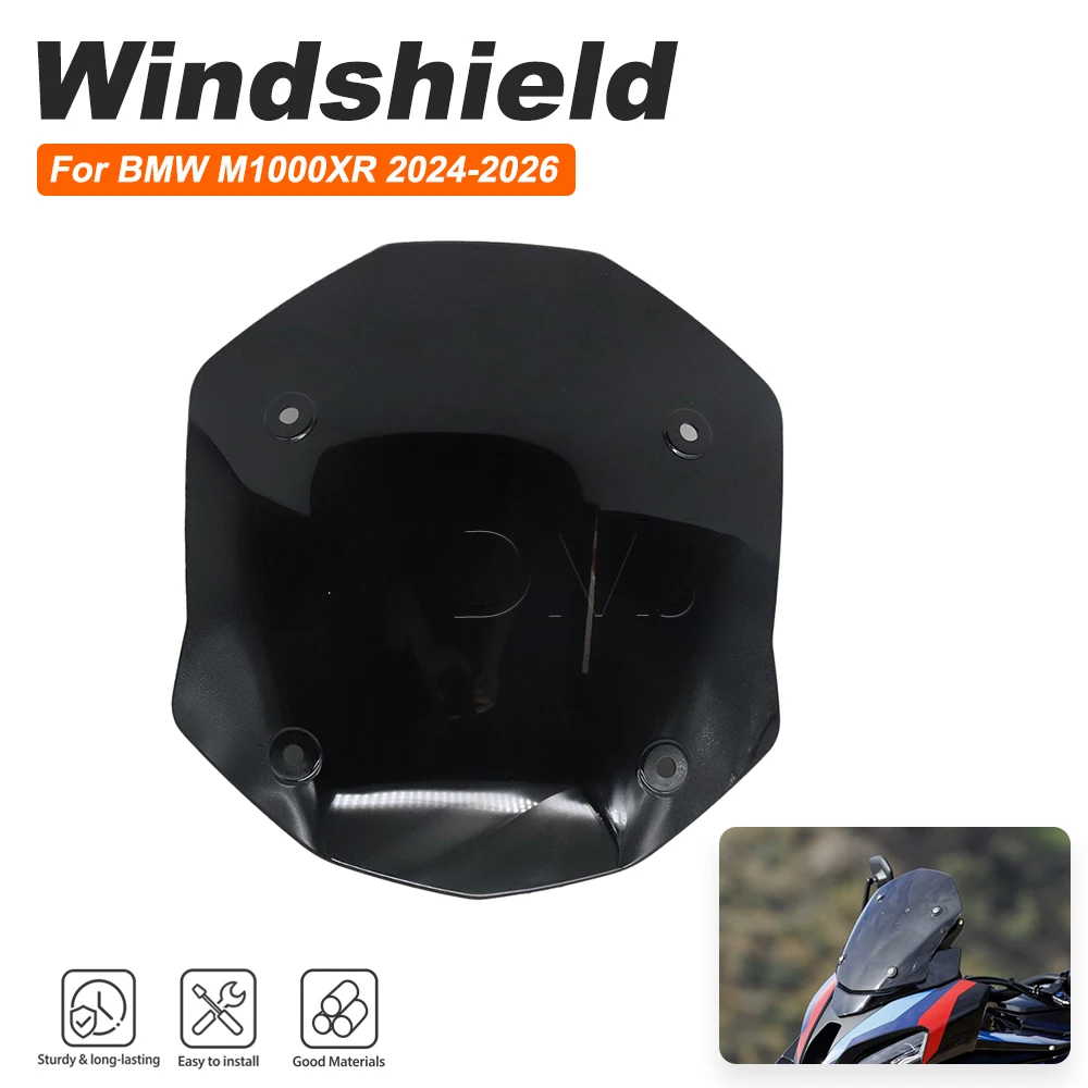 For BMW S1000XR M1000XR 2020-2026 S1000 M1000 XR Motorcycle Double Bubble Windshield Deflector Protector Windscreen Accessories