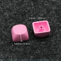10Keys PBT Keycap MOA Profile 1U Not Engraving Blank Key Cover Unique Character Key Button for Mechanical Keyboards