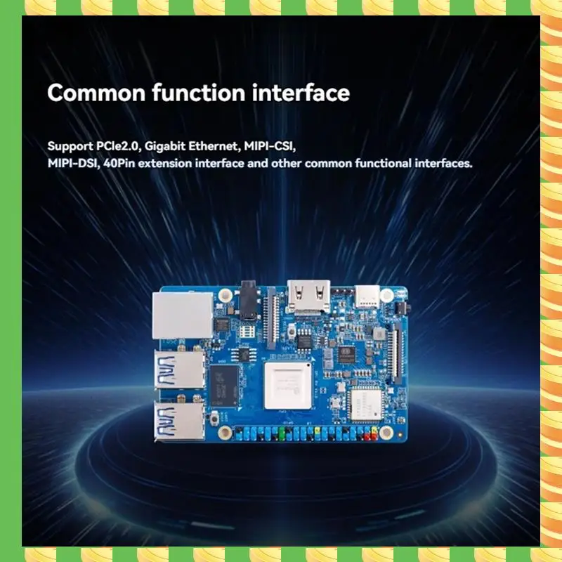 

AB53 Development Board Orange Pi RV Development Board Wifi+BT5.0 Gigabit Ethernet 2GB