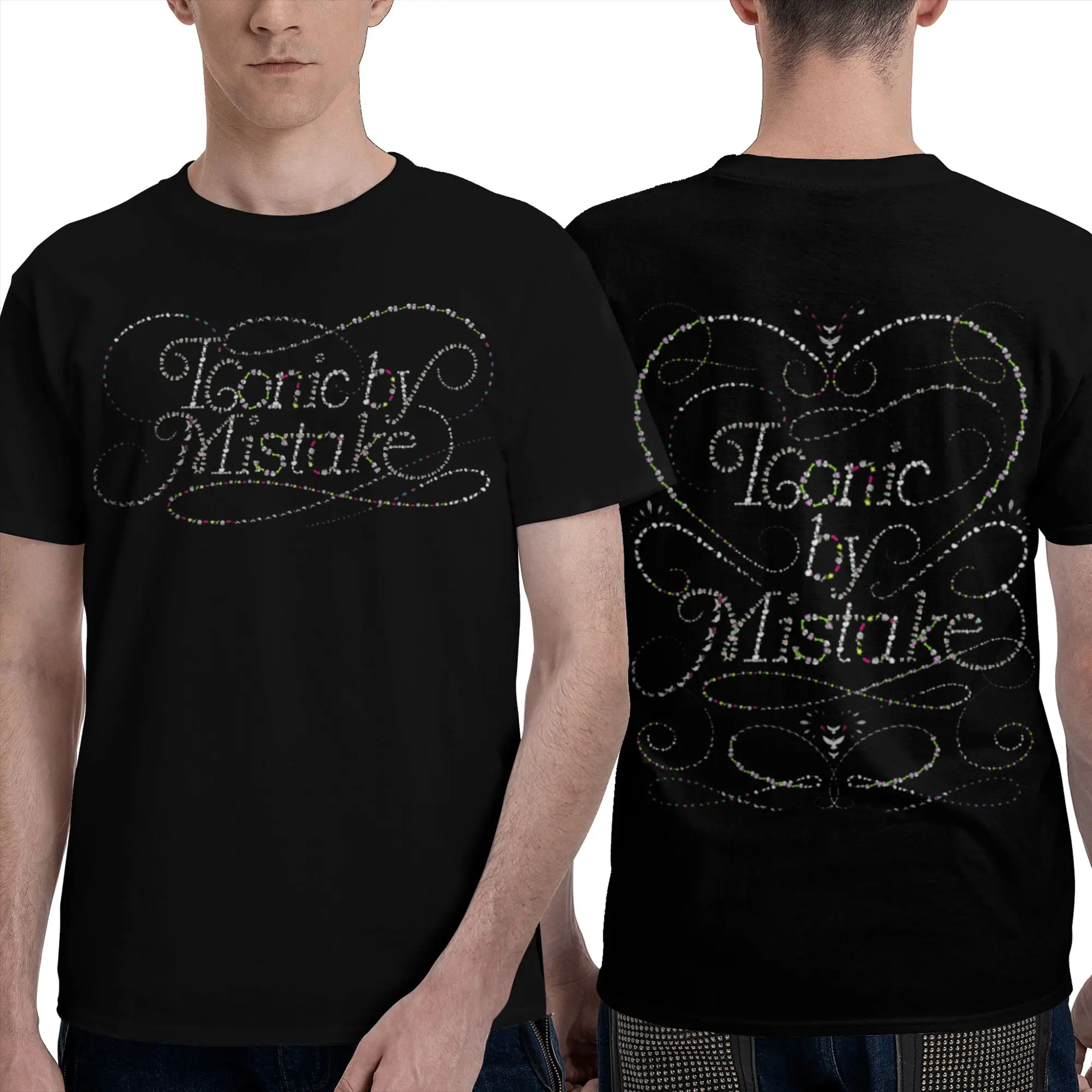 iconic by mistake kpop Merch Unisex T Shirts Cotton Tee New Arrival  T-shirt Clothing