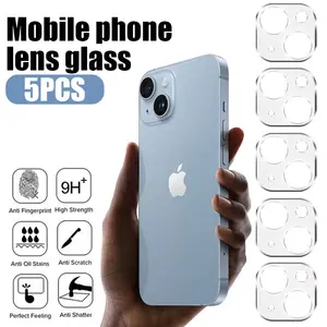 Bilashmart 1 5 Ultra Clear Tempered Glass iPhone 17 17Air 17 Pro Max 17Pro Rear Lens Film HD Camera Film Protective Glass Cover Case