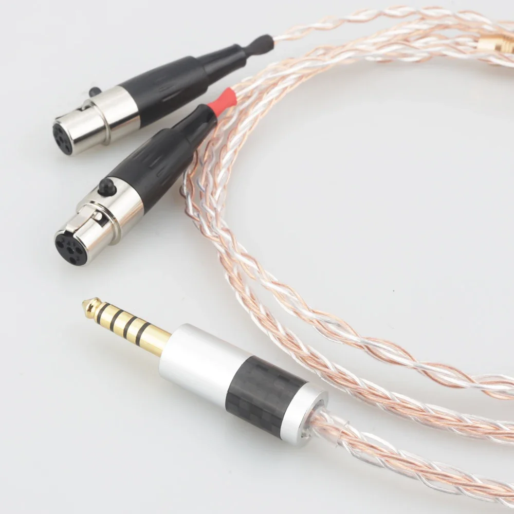 Cavo per cuffie HiFi bilanciato da 4,4 mm per cuffie Audeze LCD-2, LCD-3, LCD-4, LCD-X, LCD-XC e per cuffie Astell & Kern AK240 AK380