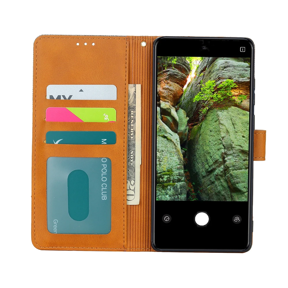 Vintage Wallet Cover For Etui Tecno Spark 10 Pro Case Leather Flip Phone Cover For Estuches Tecno Spark 10 Pro Funda Coque 6.78