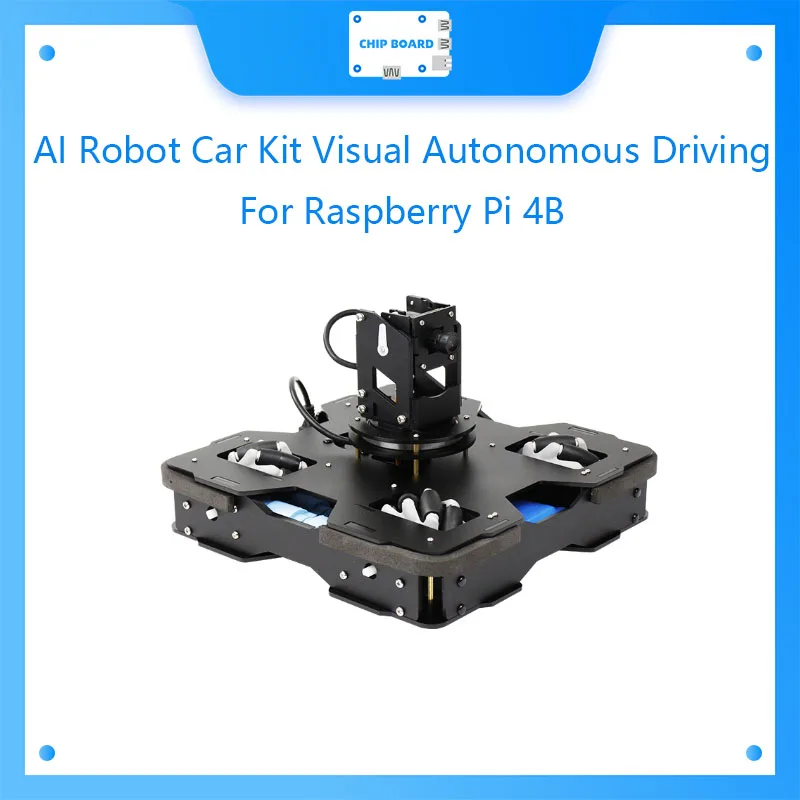 Yahboom AI Robot Car Kit Visual Autonomous Driving For Raspberry Pi 4B