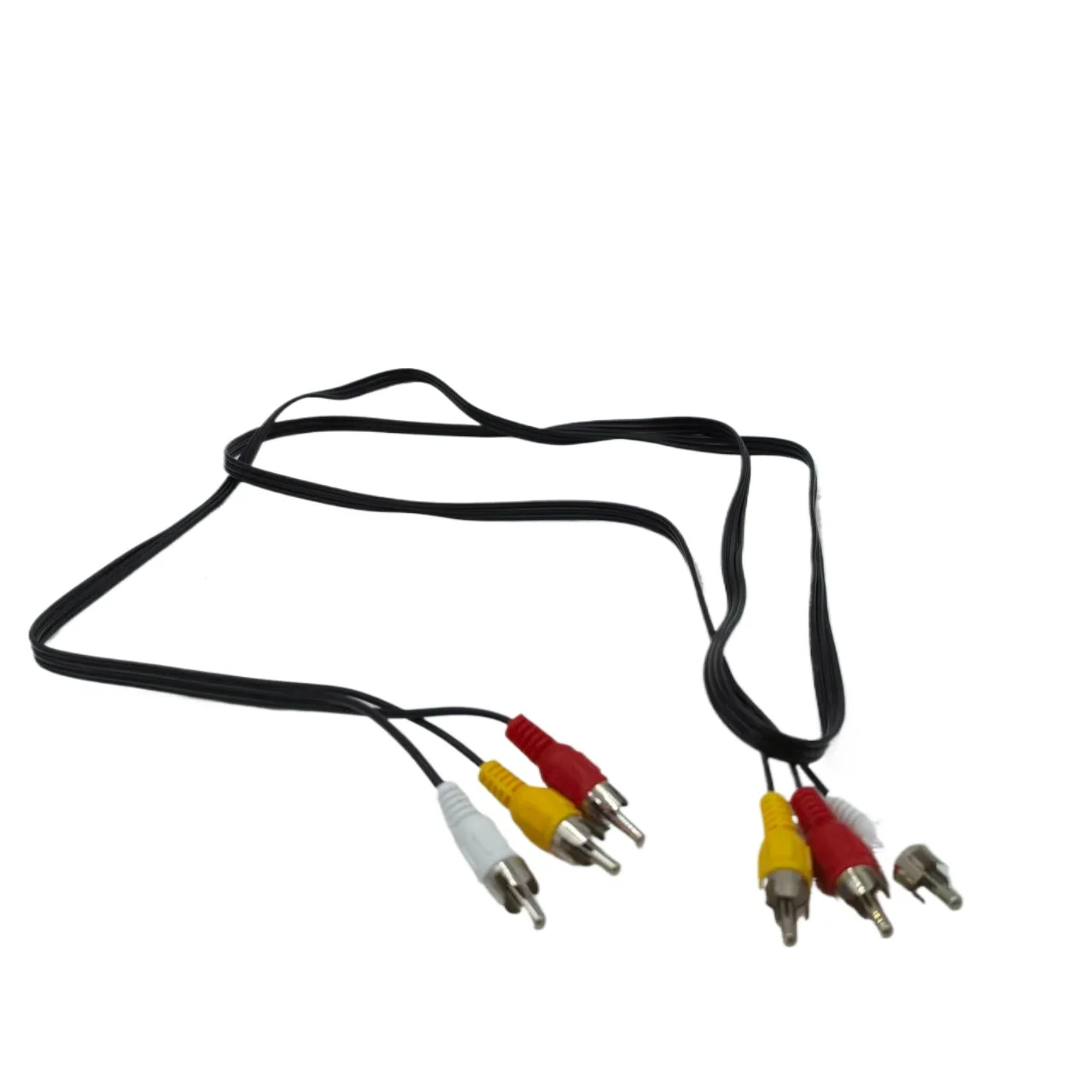 

Кабель аудио-видео 3 RCA Male - 3 RCA Male, 1,5 м, для подключения ТВ-приставки, европейский стандартный адаптер