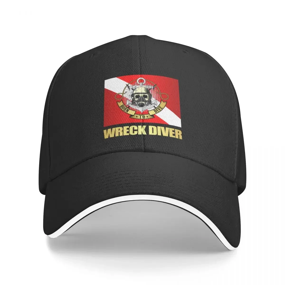 Wreck Diver (BTD) Baseball Cap birthday Christmas Hat Women's Beach Men's