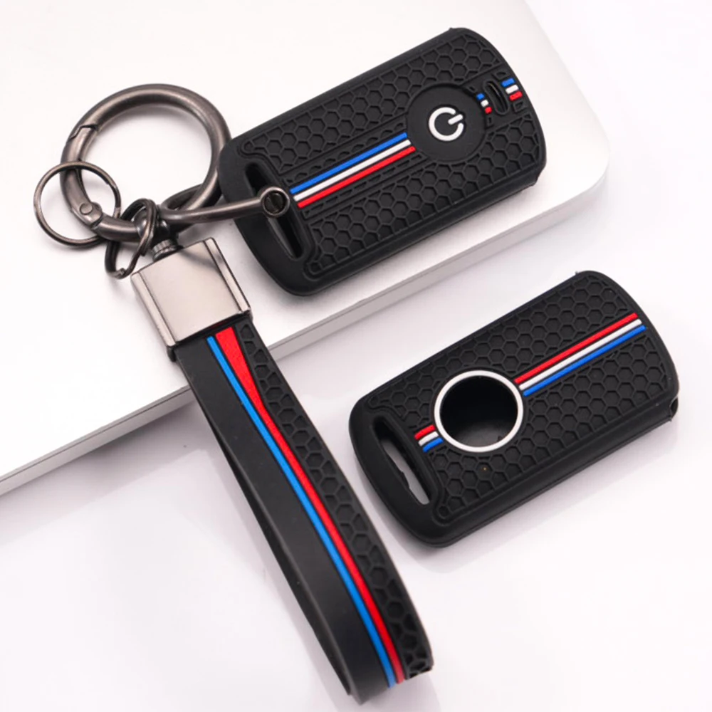 Protective Key Cover With Keychain For Honda PCX ADV Forza NSS Vario Click Scoopy Premium Protective Scratch Resistant Stylish