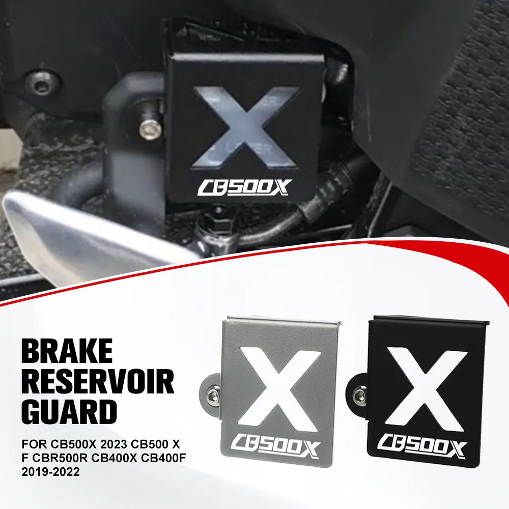 

For Honda CB500X 2023 CB500 X F CBR500R 2019-2022 CB400X CB400F Rear Brake Fluid Reservoir Cover Protector Motocycle Accessories