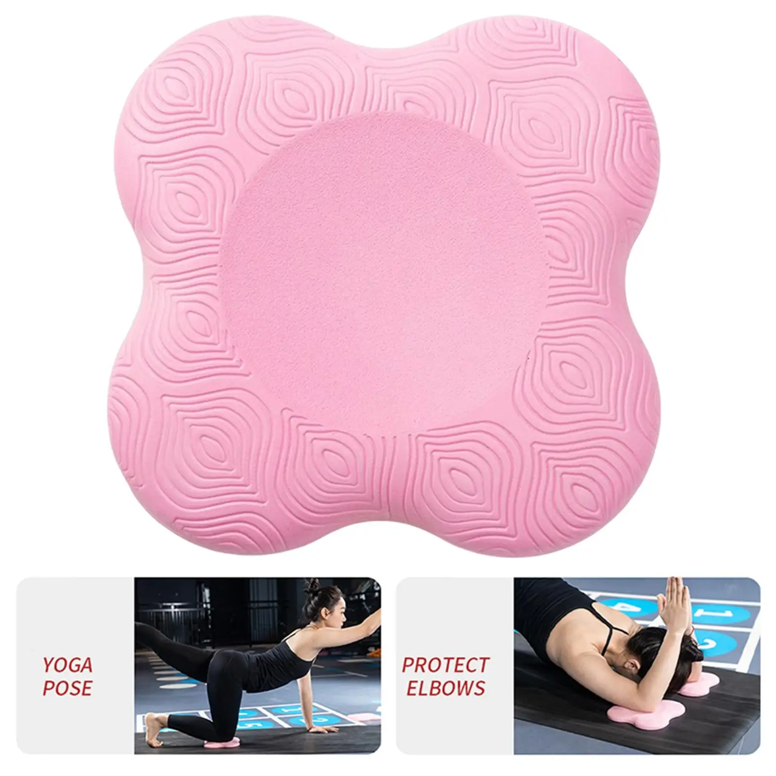 Yoga Thicken Lightweight Balance Anti Slip Kneeling Support Foam Pilates Kneeling Pad Cushion for Elbows Exercise