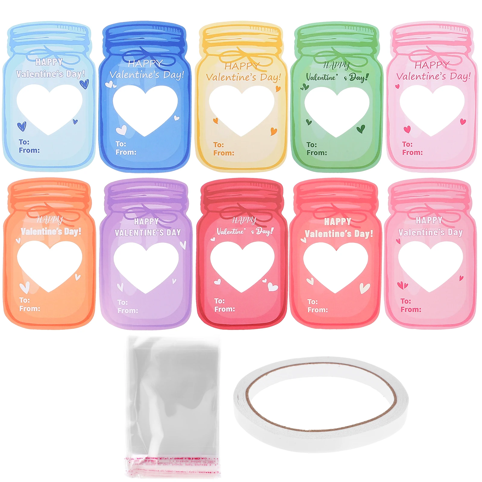 

Valentines Day Card Cards Heart-shaped Delicate Valentine's Paper Blank Greeting Blessing Stationery