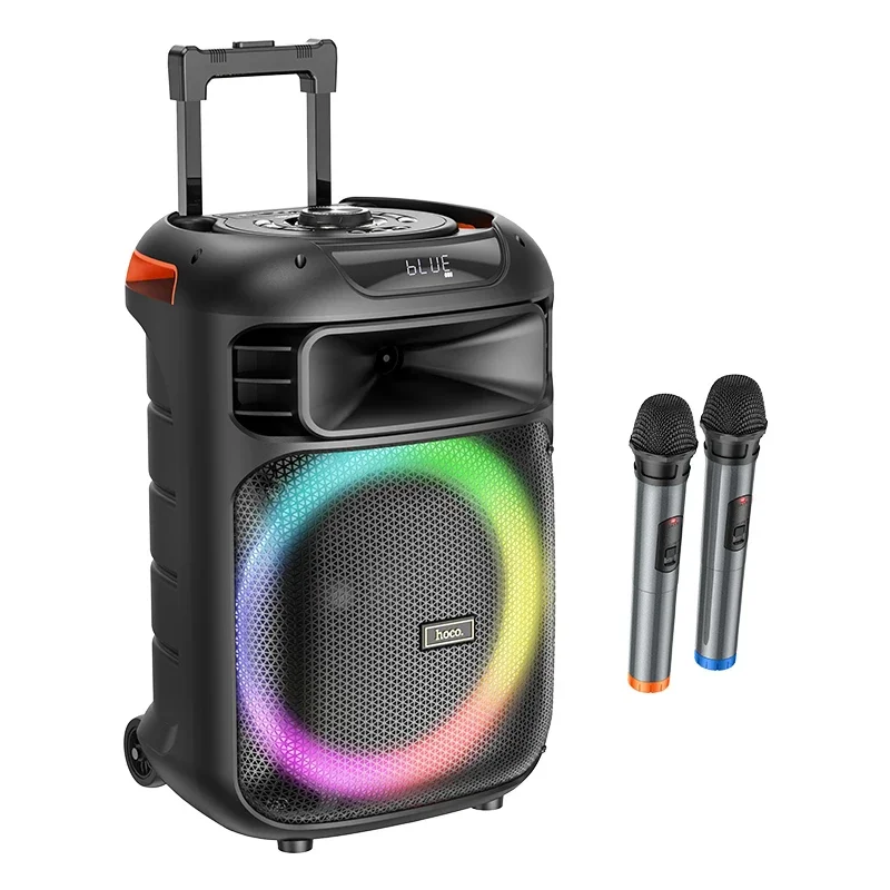 

NEW HA5 Wireless Dual-microphone Outdoor BT Big Speaker US/EU Support FM TF Card AUX TWS Modes Stereo High Sounds Quality