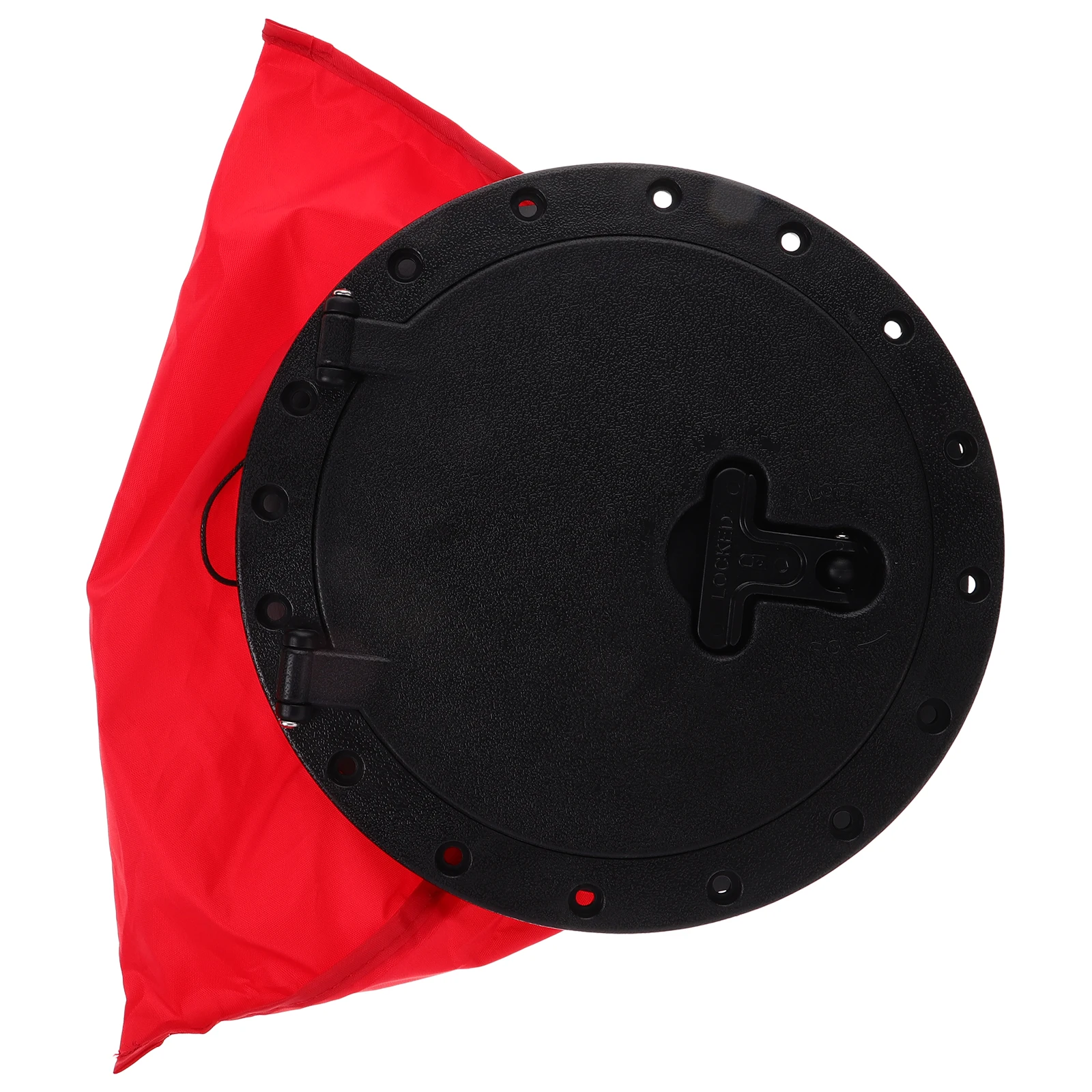 

Sealed Hatch Round Waterproof Kayak Deck Boat Storage Port Non Slip Boat Hatch Cover Detachable Marine Supplies