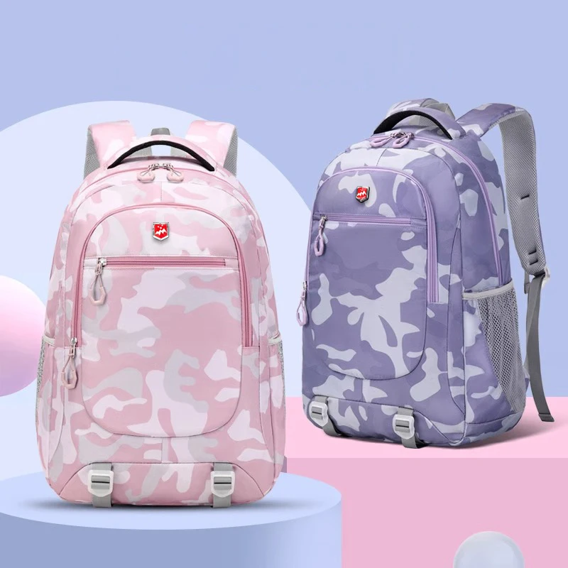 حقيبة ظهر للسفر ذات سعة كبيرة للنساء مقاومة للماء مقاس 17 بوصة حقائب ظهر للكمبيوتر المحمول للفتيات والأطفال حقائب مدرسية للرجال Mochila