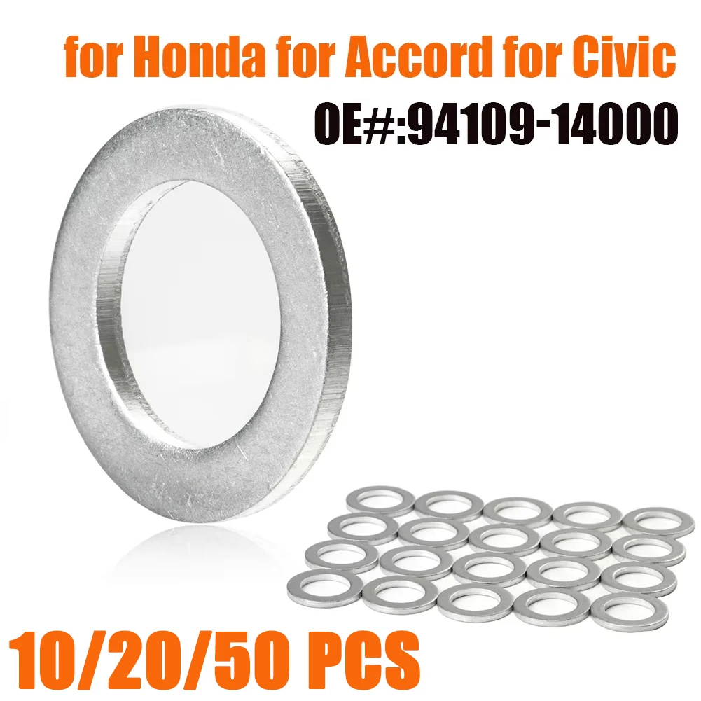 

14mm 9410914000 Aluminum Oil Drain Plug Washer Gaskets for Acura for Honda for Chevrolet for Isuzu for Jeep for Kia for Lexus