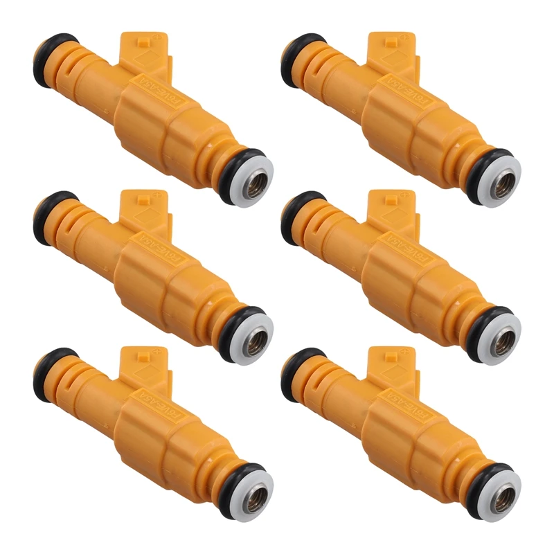 6PCS 0280155710 New Fuel Injector Nozzle For JEEP 87-98 CHEROKEE WRANGLER COMANCHE 4.0L