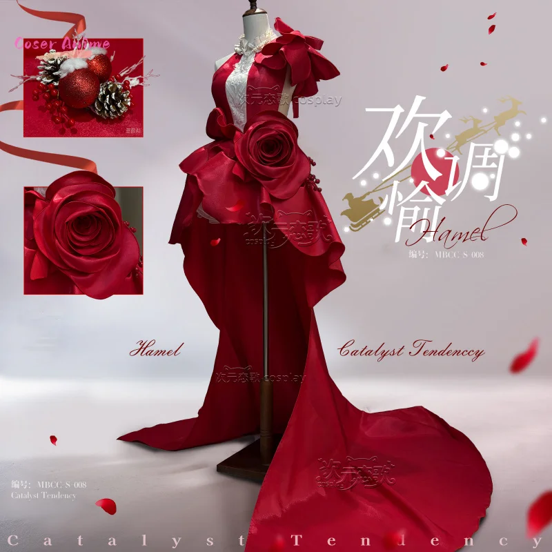 

Game Path to Nowhere Hamel Cosplay Costume Uniform Halloween Carnival Party Christmas Play Role Clothes Clothing