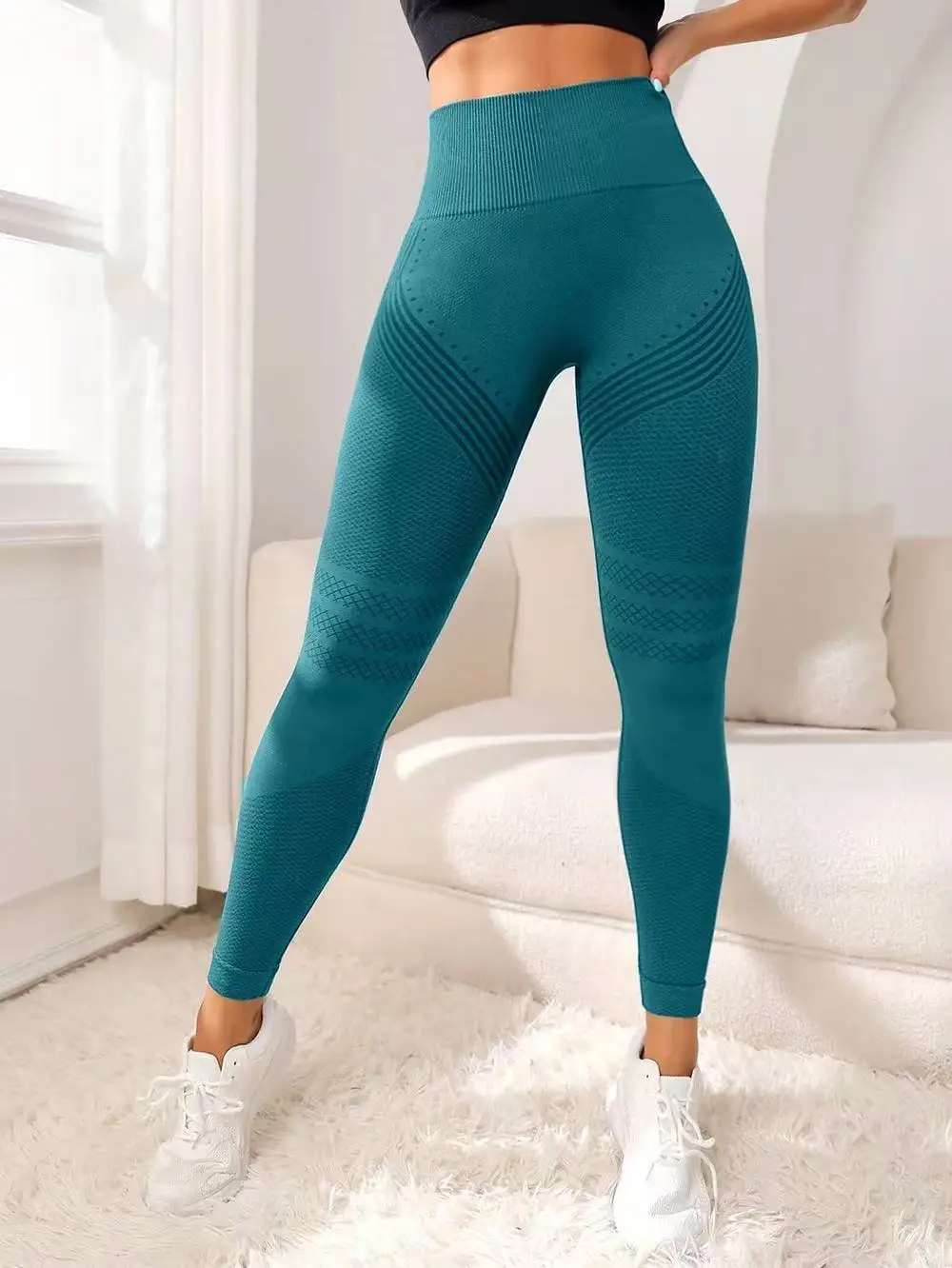 

Slimove Cellulite 3D Leggings, High Waisted Butt Lifting Tummy Training Control, Anti Cellulite Legging for Gym Workout